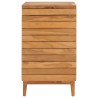 Panier à linge 40x40x70 cm Bois de teck massif 643558643558