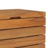 Panier à linge 40x40x70 cm Bois de teck massif 643558643558