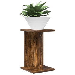 Support de Plante 2 pcs Chêne Fumé 25 x 25,5 x 40,5 cm 643559643559