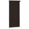Store roulant d'extérieur 105 (l) x 230 (H) cm marron HDPE 643595643595