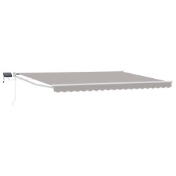 Store rétractable manuel avec LEDs 4,5 × 3 m 643596643596