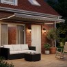 Store rétractable manuel avec LEDs 4,5 × 3 m 643596643596