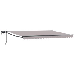 Store rétractable manuel avec LEDs 4,5 × 3 m 643597643597