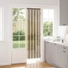 Rideau anti-insectes en chenille Marron foncé et beige 643609643609
