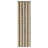 Rideau anti-insectes en chenille Marron foncé et beige 643609643609