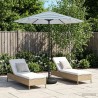 Parasol de jardin avec base 230 x 230 cm Polyester 643620643620
