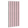 Rideau anti-insectes en chenille Gris Argent et Rose 643638643638
