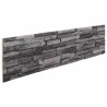 Panneaux muraux 10 pcs Anthracite 100 x 25 cm Mousse EPS 643670643670