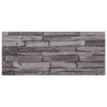 Panneaux muraux 10 pcs Anthracite 100 x 25 cm Mousse EPS 643670643670