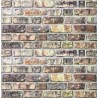 Panneaux muraux 10 pcs Multicolore 100 x 50 cm Mousse EPS 643671643671