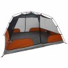 Tente de randonnée Gris et orange 4 personnes 643681643681