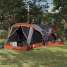 Tente familiale Gris et orange 550 x 555 x 208 cm 643684643684