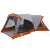 Tente familiale Gris et orange 550 x 555 x 208 cm 643684643684
