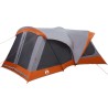 Tente familiale Gris et orange 550 x 555 x 208 cm 643684643684