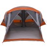 Tente familiale Gris et orange 550 x 555 x 208 cm 643684643684