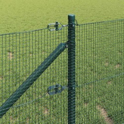 Clôture en fil soudé avec pointes 50 x 0,4 m Vert Maille 643688643688