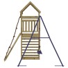 Aire de jeux d'extérieur bois de pin imprégné 643693643693