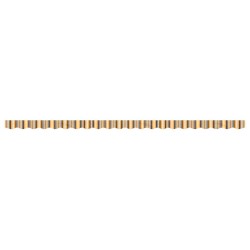 Tissu de remplacement de cantonnière d’auvent rayure jaune gris 643694643694