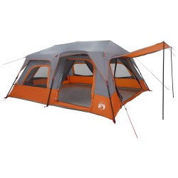 Tente Instantanée Gris et orange 10 personnes 643699643699