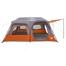Tente Instantanée Gris et orange 10 personnes 643699643699