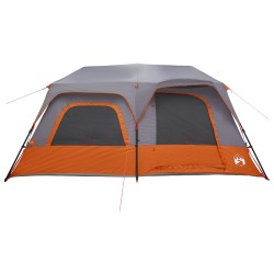 Tente Instantanée Gris et orange 10 personnes 643699643699