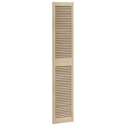 Porte de Cabinet avec porte 4 pcs Naturel 201 x 2,1 x 39,5 cm 643714643714