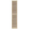 Porte de Cabinet avec porte 4 pcs Naturel 201 x 2,1 x 39,5 cm 643714643714