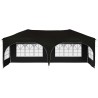 Tente de fête pop-up 575 x 288 x 245 cm Noir Tissu Oxford 643730643730