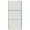 Mur de Douche à L'Italienne Doré 90 x 195 cm verre trempé 643755643755