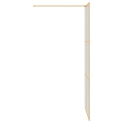 Mur de Douche à L'Italienne Doré 90 x 195 cm verre trempé 643755643755