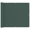 Écran de balcon Vert foncé 100 x 500 cm Tissu Oxford 643763643763