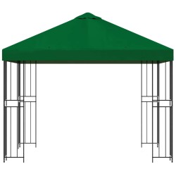 Pavillon 3 x 3 m Vert Polyester et Acier 190 gsm 643806643806