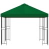 Pavillon 3 x 3 m Vert Polyester et Acier 190 gsm 643806643806