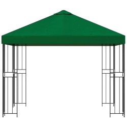 Pavillon 3 x 3 m Vert Polyester et Acier 190 gsm 643806643806