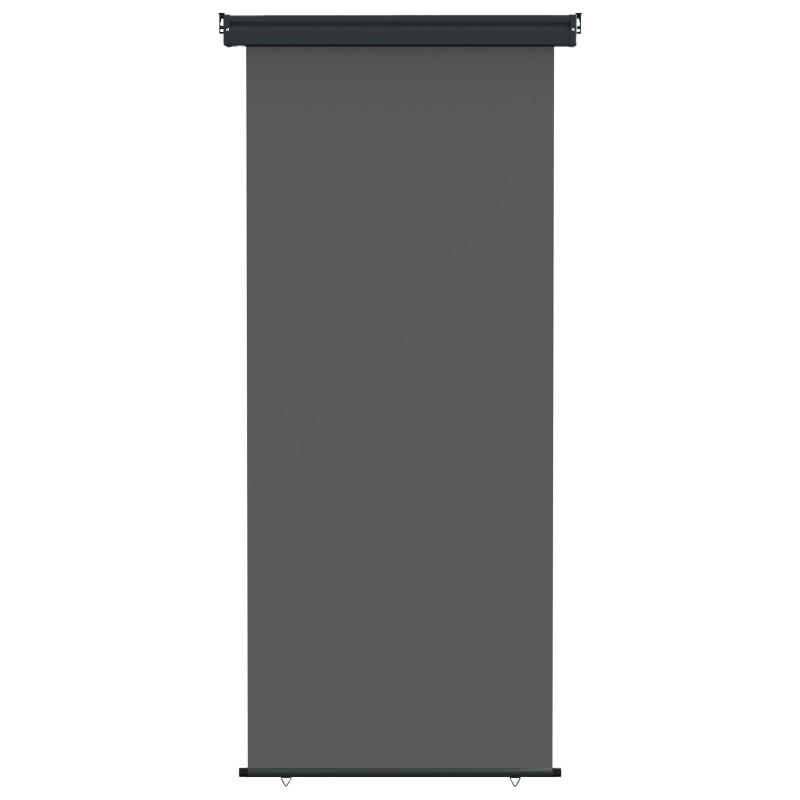 Store latéral de balcon 80 x 250 cm 100% polyester fer acier 643809643809