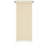 Store roulant d'extérieur couleur crème 65 (l) x 140 (H) cm HDPE 643814643814