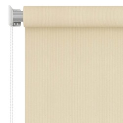 Store roulant d'extérieur couleur crème 65 (l) x 140 (H) cm HDPE 643814643814