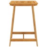 Ensemble de bar de jardin avec coussins 3 pcs Noir 643829643829