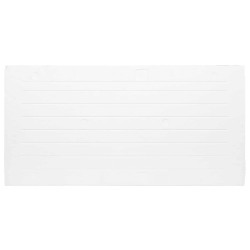 Panneaux muraux 10 pcs Gris clair et blanc 100 x 50 cm 643839643839