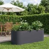 Jardin surélevé Anthracite 120 x 40 x 40 cm 643843643843