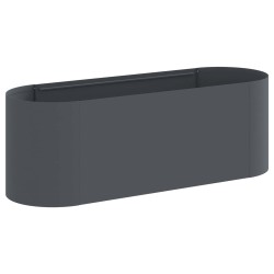 Jardin surélevé Anthracite 120 x 40 x 40 cm 643843643843