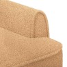 Canapé love seat avec capitonnage en boutons Beige Bouclé 643871643871