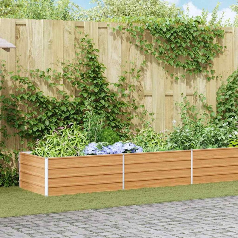 Jardinière surélevée Marron Clair 600 x 80 x 45 cm 643880643880