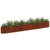 Jardin surélevé Acier patiné 380 x 40 x 40 cm Acier 643883643883
