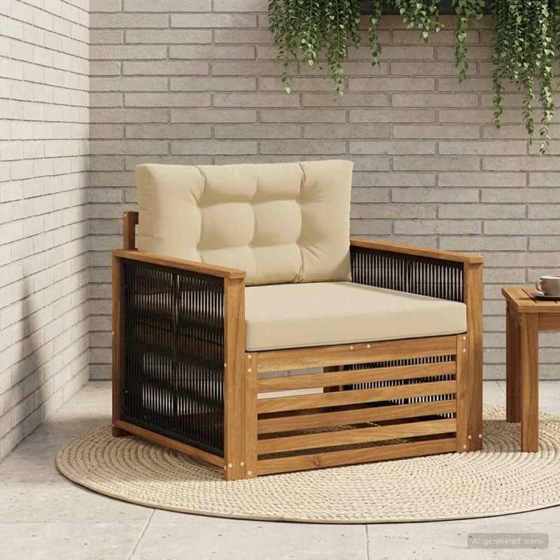 Sofa de milieu extérieur Naturel 643903643903