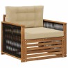 Sofa de milieu extérieur Naturel 643903643903