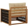 Sofa de milieu extérieur Naturel 643903643903