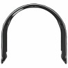 Tunnel de lit 2 pcs Noir 211 x 52,5 x 2 cm Polyester 643906643906