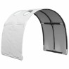 Tunnel de lit 2 pcs Blanc 211 x 67,5 x 2 cm Polyester 643910643910