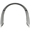 Tunnel de lit 2 pcs Blanc 211 x 67,5 x 2 cm Polyester 643910643910